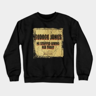 George Jones Art Drawing #7 Crewneck Sweatshirt